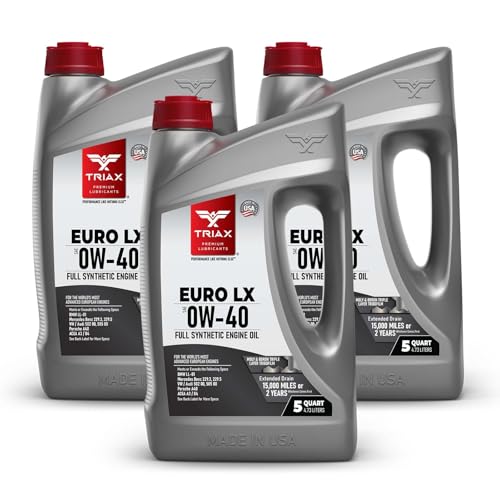 TRIAX Euro LX 0W-40 Full Synthetic