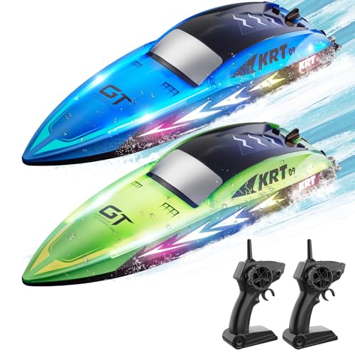 URNOONE RC Boat for Kids Remote Control...