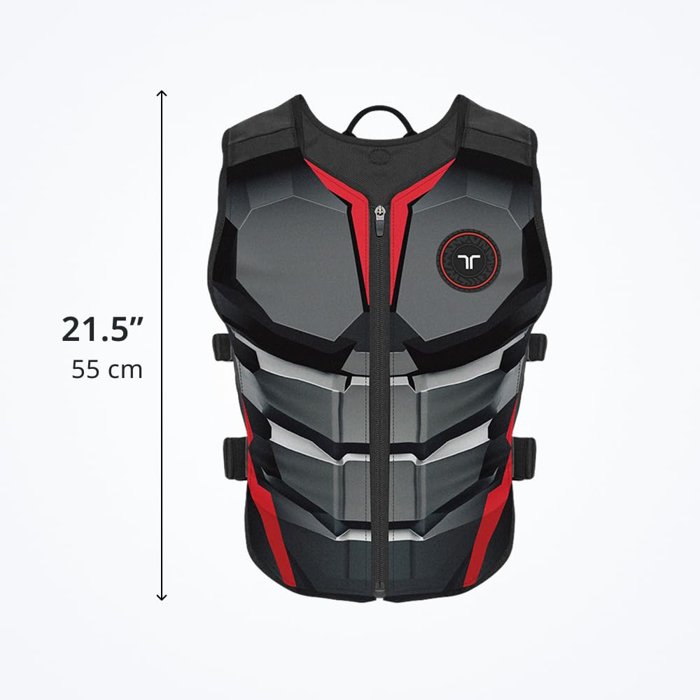 Chaleco háptico BHAPTICS TACTSUIT Air (Rojo/Negro)