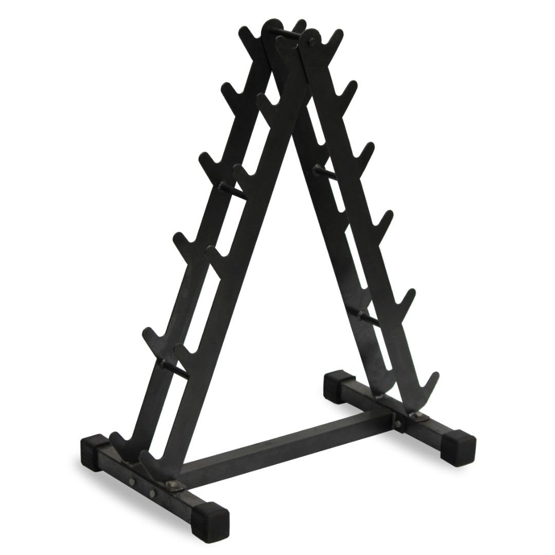 KENIT Heavy Duty Dumbbell Rack for Home Gym, Dumbbell Rack Tree Heavy Quality, Grey