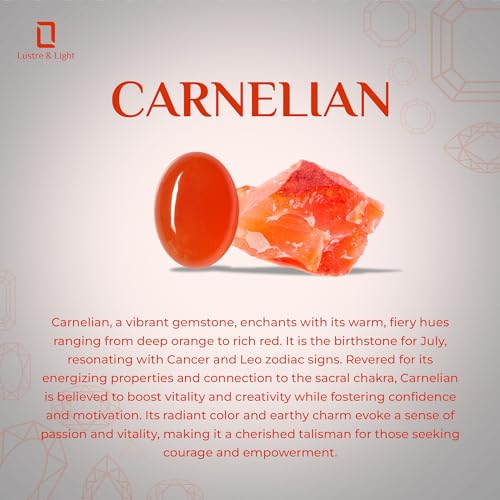 Natural Rough Carnelian Bolo Bracelet for Women in Sterling Silver, July Birthstone Jewelry Gifts for Her Birthday, Anniversary, Graduation, Christmas (Beads, Box-Chain)3