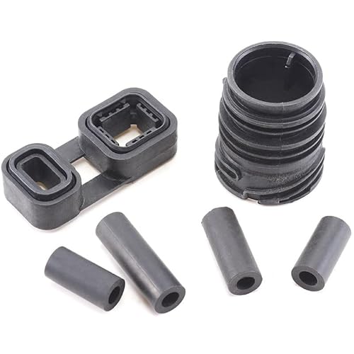 6HP26 ZF 6HP26 6HP28 6PCS Transmission Oil Valve Body Sleeve Connector Sealing Tube Seal Kit Compatible with BM-W Lan-d Rover Jagu-ar V-W