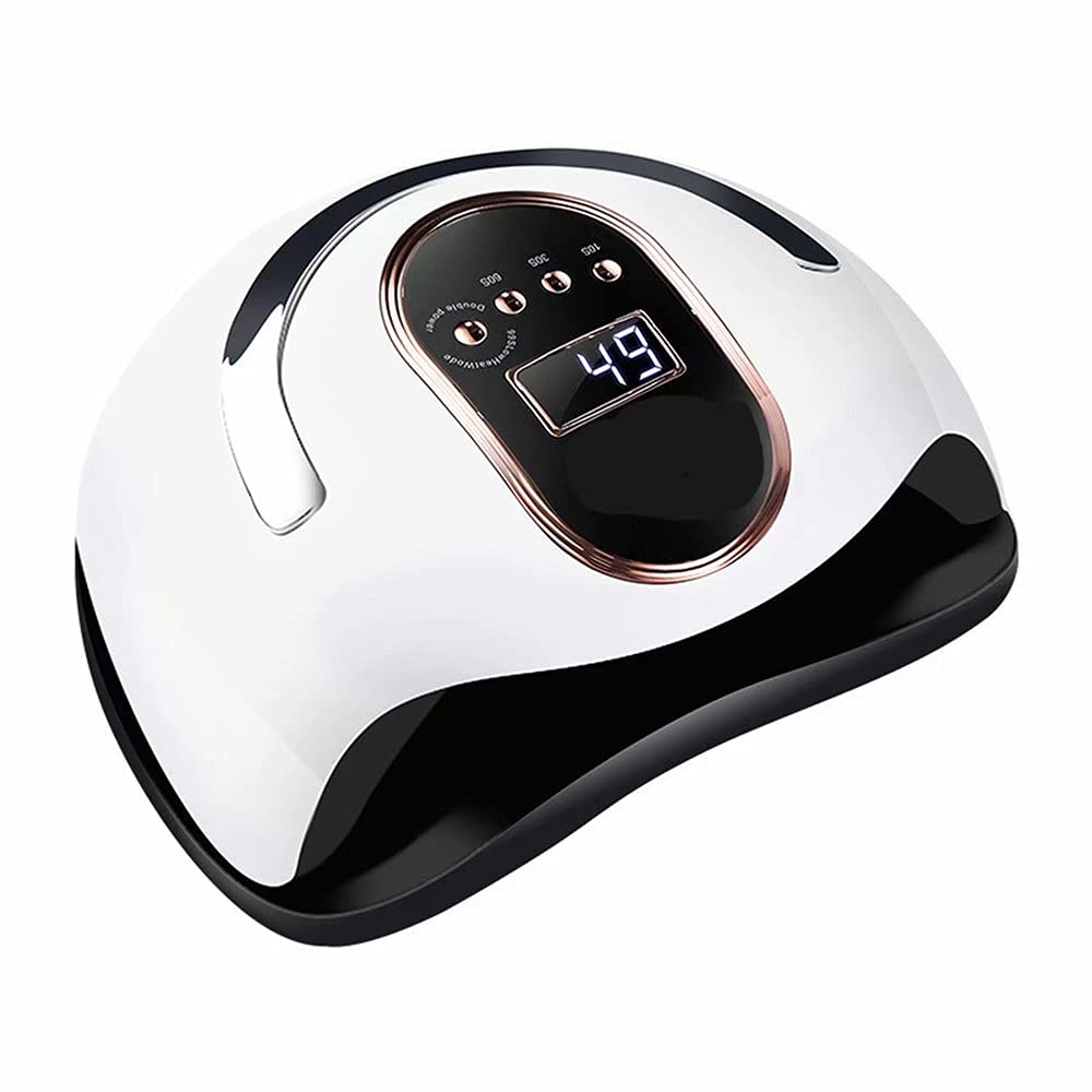 Lámpara De Uñas Led 168w Esmalte De Gel Rápido Secador De Uñas Profesional con 4 Configuraciones De Temporizador Sensor Automático para Uñas Y Uñas De Los Pies