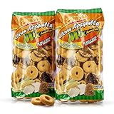 De Mi Pais Corn Rosquilla Mix with Brown Sugar Cane – Handcrafted Rosquillas Artesanales from Honduras with Cheese, Hojaldres & Sweet Corn Chips; Bold Central American Flavor | 18 Oz | 2-Pack