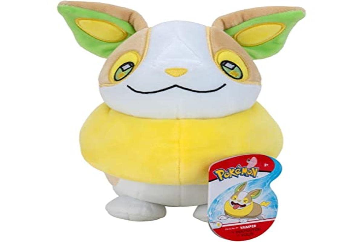 PokemonOfficial & Premium Quality 8-Inch Yamper Plush