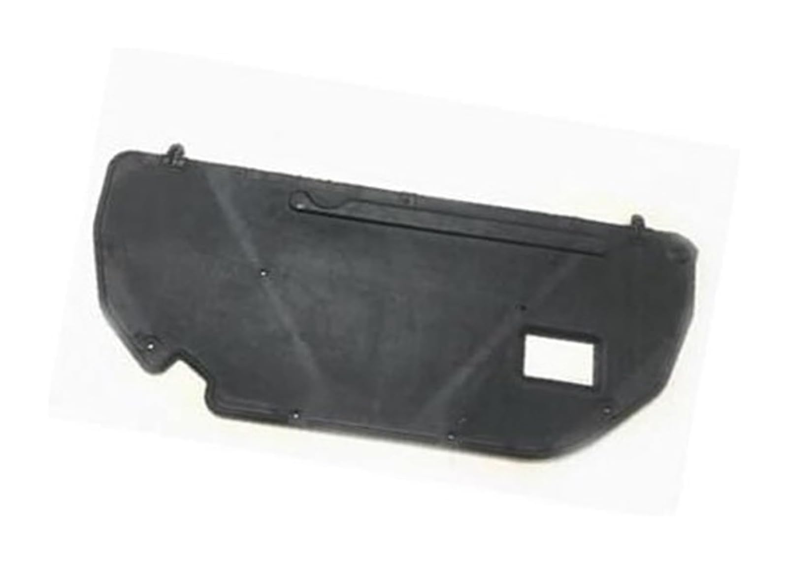 for Mazda 3 for Axela BK Sport 2004-2008 Hood Engine Insulation Cotton Pad Soundproof Cover Thermal Heat Mat Car Sound Insulation Cotton(Black Style 2)