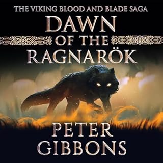Dawn of the Ragnarok Audiolibro Por Peter Gibbons arte de portada