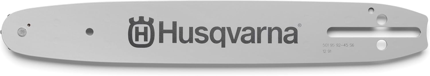 Husqvarna HL-280 12 inch Chainsaw Guide Bar, 3/8" mini Pitch, .050 Gauge, Small Mount