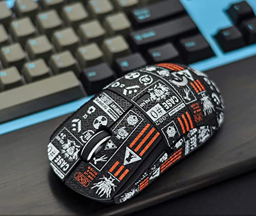 Grip antidérapant souris Logitech G Pro X Superlight revêtement noir