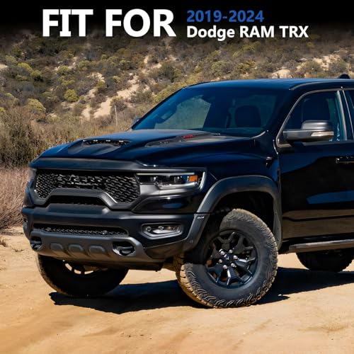 Image of Mud Flaps Mud Guards Replacement for Dodge Ram TRX 2021-2024 Mudflaps Mud Splash Guards Front and Rear No Drilling Required 4PCS