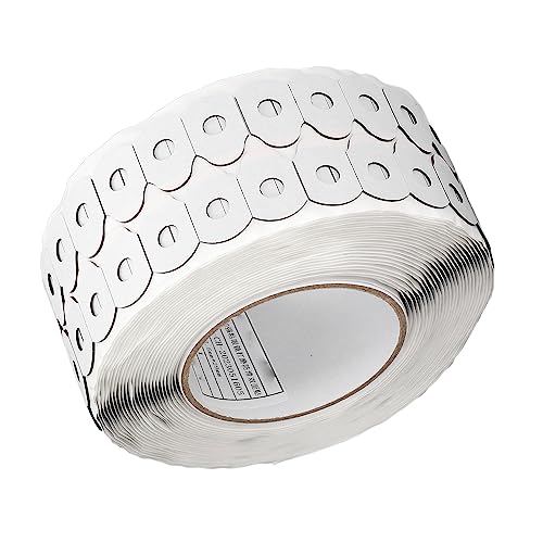 NDNCZDHC 1000PCS Lens Edging Blocking Pads, Optical Eyeglasses Processing Polishing Anti Slip Double Sided Adhesive Sticker Tape for Glasses 1.1x0.7in