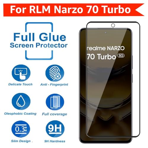 Image of Tempered Glass Screen Protector (Realme Narzo 70 Turbo)