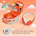 Carrying Case Compatible with Yoto Mini 2024 Edition Kids Audio Music Player & Headphone, Travel Storage Bag for Audiobook Cards Radio (Up to 30 Cards) with Adjustable Strap, Gray(Bag Only)