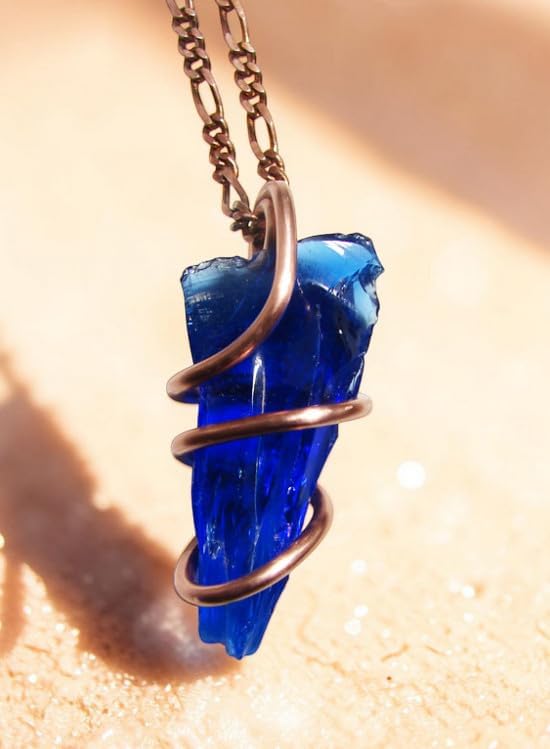 Gorgeous Genuine Monatomic Andara Crystal Pendant Copper #270