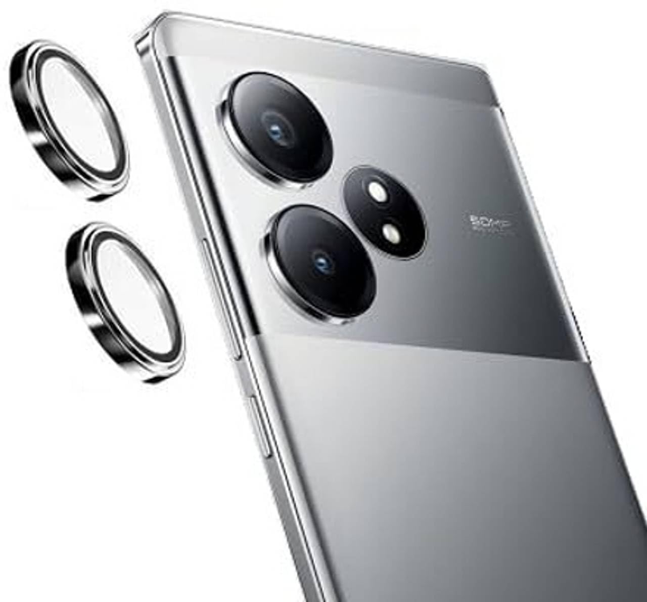 [4 Pack Camera Lens Protector For Motorola Signature 5G Tempered Glass Metal Camera Rings//Anti-Scratch/Case Friendly [Black] — Amazon image 9
