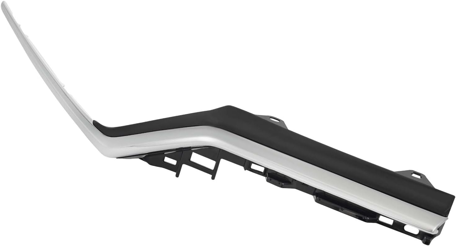KARPAL Front Bumper Upper Grille Strip Trim Molding Passenger Right Fit for 2020 2021 2022 Honda CR-V 71180TLAA60 HO1213126