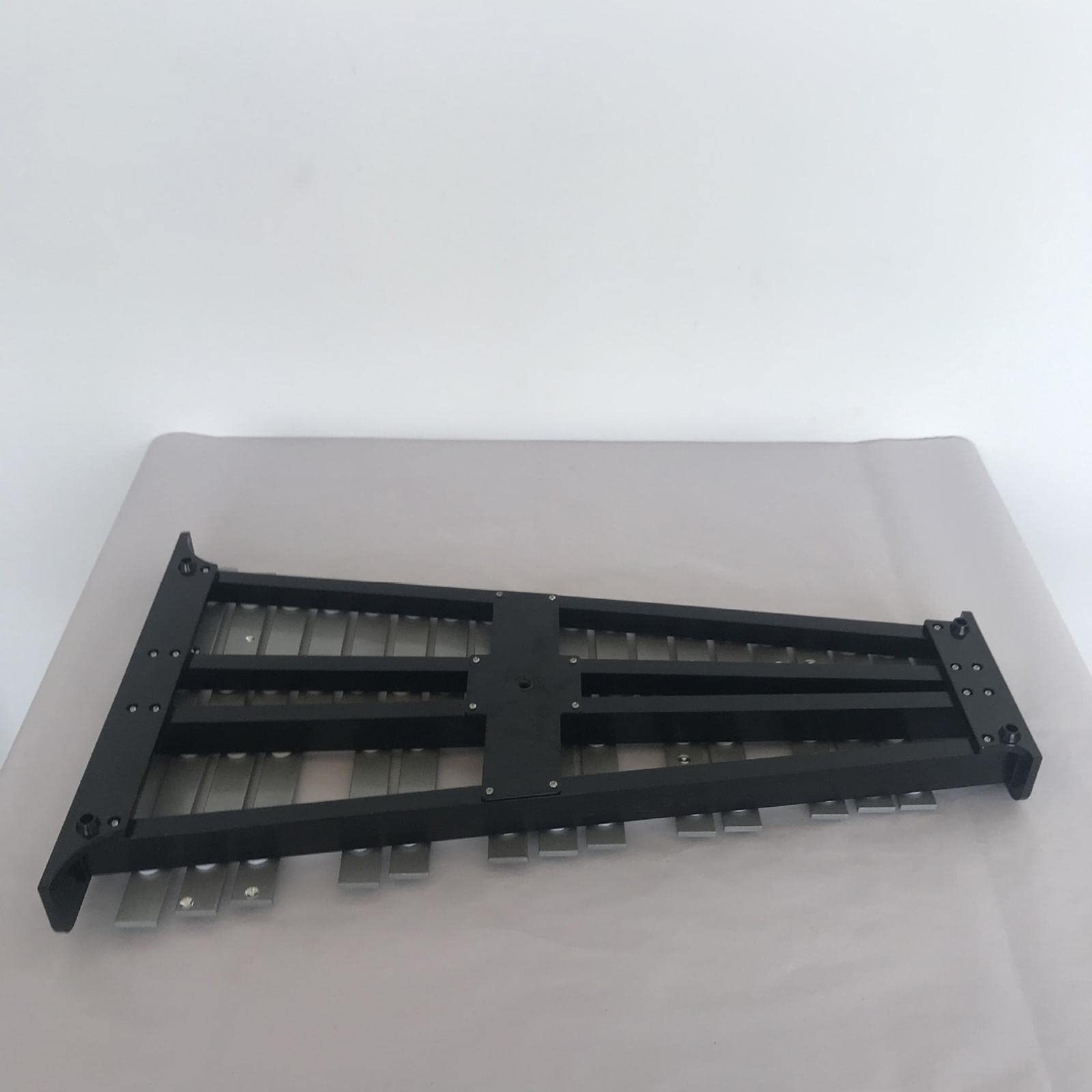 rockible Professionale 32 Note Pieghevole Glockenspiel Xilofono Vibrafono Strumento a Percussione, Include 2 Bacchette per Principianti Regali per Bambini