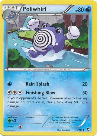 Pokemon - Poliwhirl (16/111) - XY Furious Fists