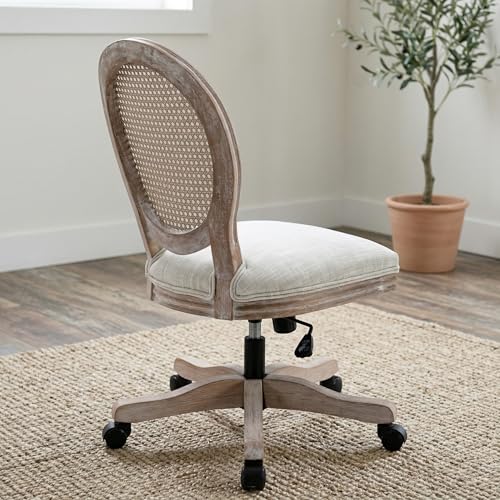 DUOMAY French Country Rattan Chair