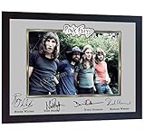 A4-MDF-Rahmen, Acrylglas, Schwarz