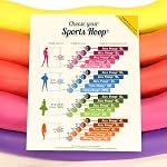 Sports Hoop Weighted Hula Hoop, ACU Hoop 3M, 3.2lb Medium 40in Rainbow Wavy - Image 6