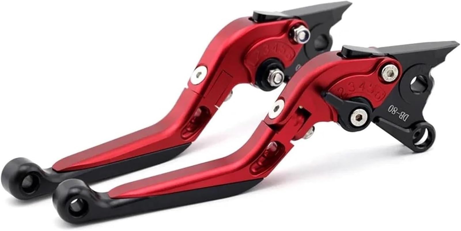 Levier de frein et d'embrayage pour moto Ducati Monster 900 1000 S2R S4R rouge