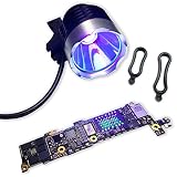 LED: T6 violeta 10W Material LED: 6063 aleación de aluminio Longitud de onda: 395-400nm. Voltaje: 5 V impermeable: IPX-6 brillo: 800 lm cable USB Longitud: 1 metro