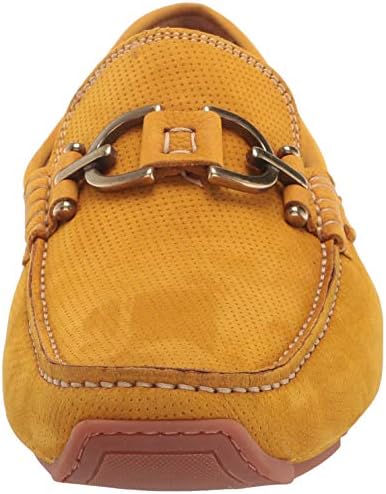 Donald Pliner mens Driver Driving Style Loafer, Orchre, 7 US | Image 1