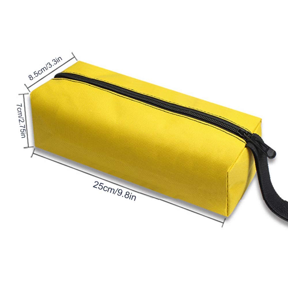 2/3/5 Pcs Pacchetto Tasche Utilità Impermeabile Tela Marsupio/Più Piccoli Viti Unghia Attrezzo Organizzatore Multiuso/Vuota Heavy Duty Resistente Borsa Cacciaviti/Astuccio Per Penne