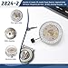 Ruitutedianzi for ETA 2824-2 SELLITA SW200 White 3H Mechanical Watch Clock Movement