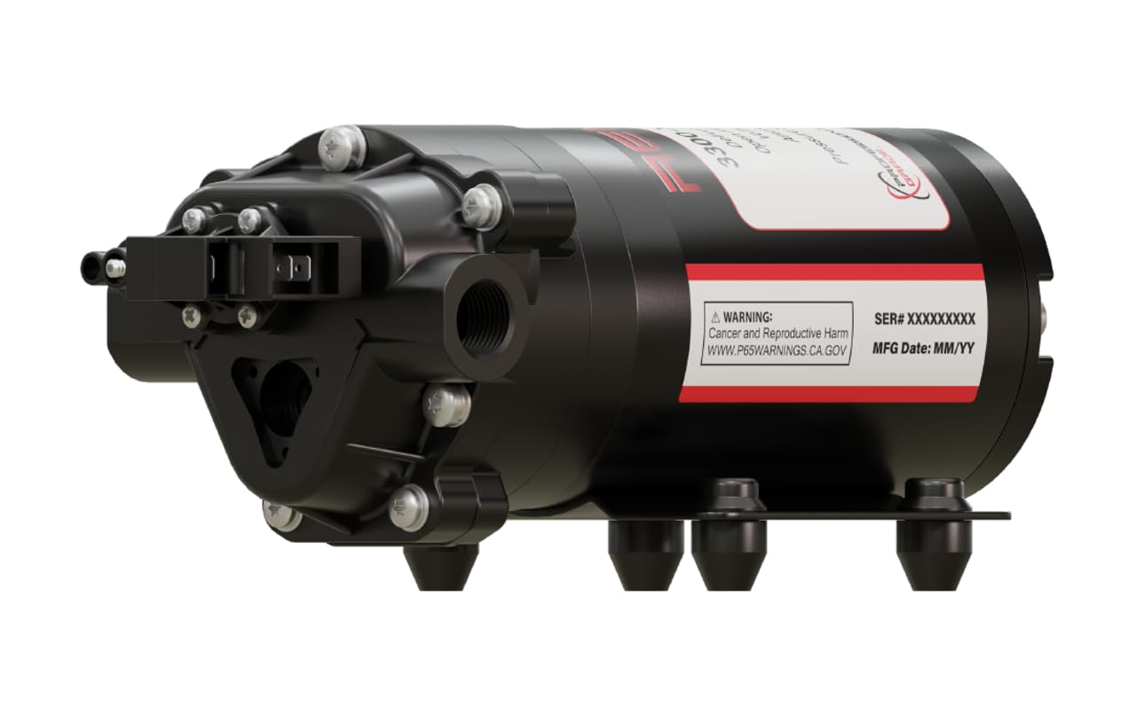 2.0 GPM, 12 VDC Demand Pump (3323-1E1-82B)