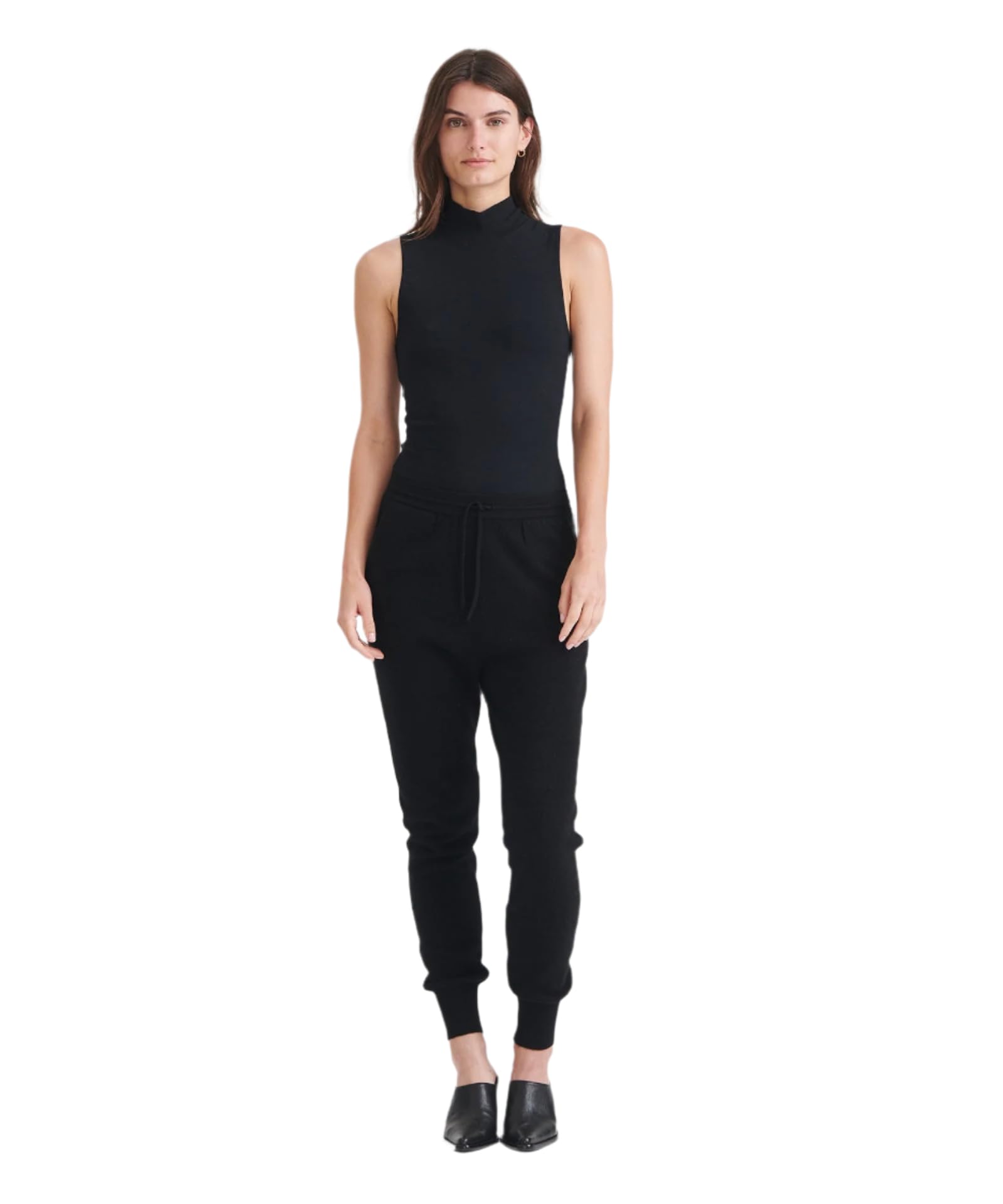 NAADAM Men's The Off-Duty Cashmere Jogger Black