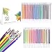Recharge d'encre pour stylo gel ZSCM 120 couleurs, recharge pour stylos gel Glitter Neon, remplacement des cartouches pour set de stylos à gel pailleté, sans répétition