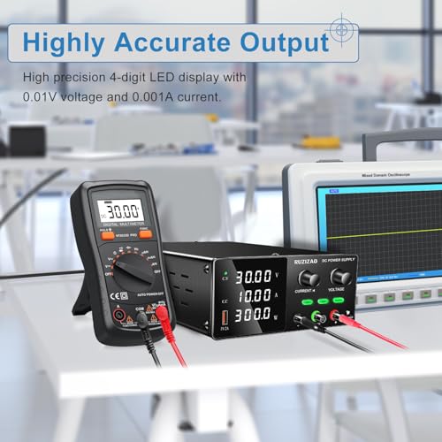 Alimentation stabilisée 30V 10A DC pour éviter les surtensions sur vos circuits - 6