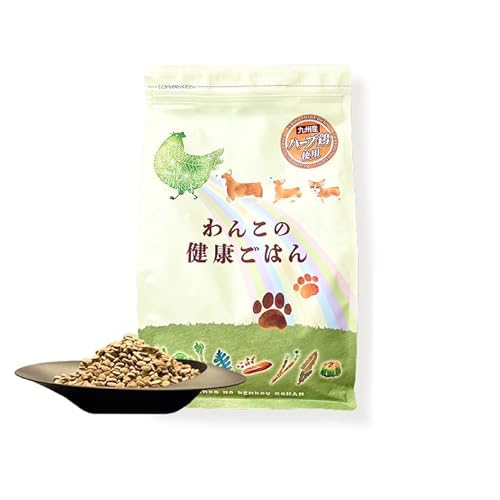わんこの健康ごはん ドッグフード 全犬種 全年齢対応 総合栄養食 ヒューマングレード 香料・着色料・合成酸化防止剤不使用 1.5kg