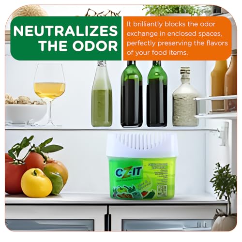 Image of Fridge Odor Absorber|120 g | Odor Eliminator for Bad Smell Removal | Long Lasting Fridge Freshener