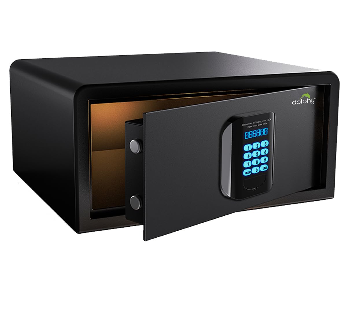 Dolphy Electronic Security Safe Box and Lock Box with LED Display for Home Office Hotel (B0CH4P7J8Z) Amazon Price History, Amazon Price Tracker