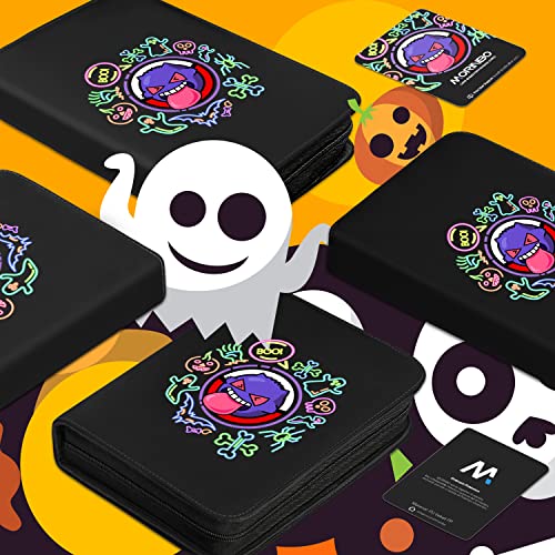 Morinbo Card Binder For Pokemon Cards, 4 Pocket 400 Cards Trading Cards Games Collection Holder Collector With Removable Sleeves (Black) #TOP5