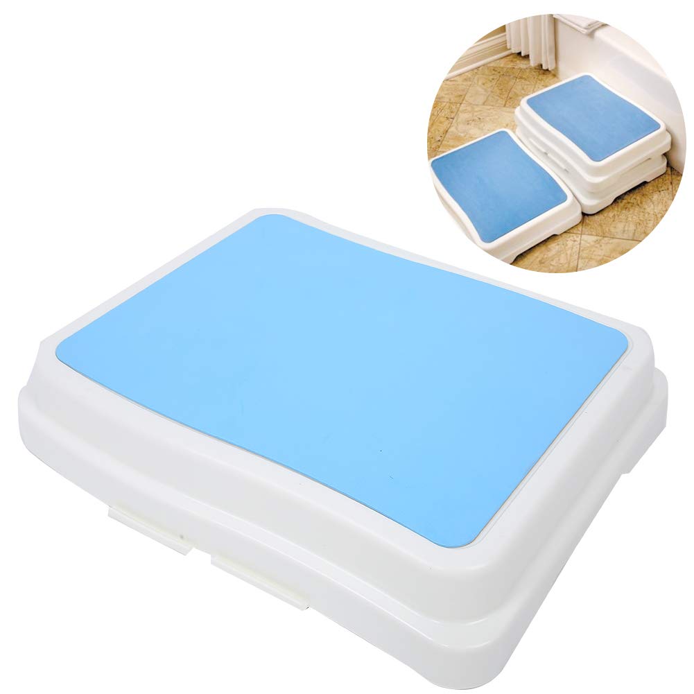 Cryfokt Bathroom Step Stool, Non-Slip Feature, for Home Use | Konstrukcja oszczędzająca miejsce, gumowe uchwyty na stopy, mocne wsparcie, idealne dla seniorów, dzieci i przyszłych matek
