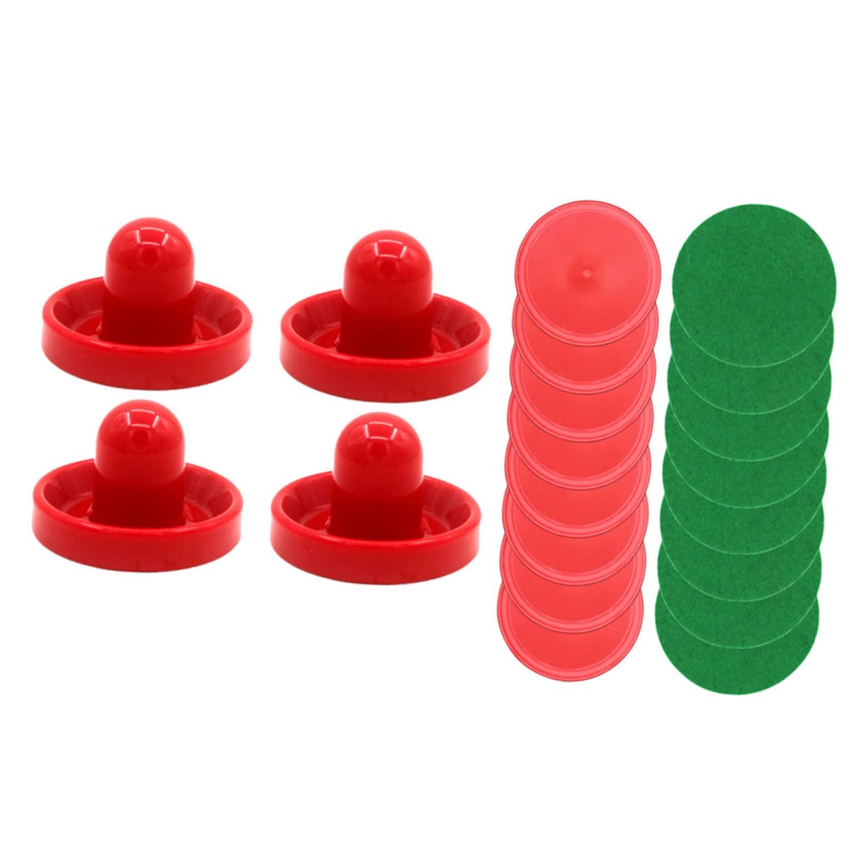 VANZACK 2ensembles Set De Palets Et Poussoirs De Hockey Aérien Accessoires De Table De Poussoirs Palets