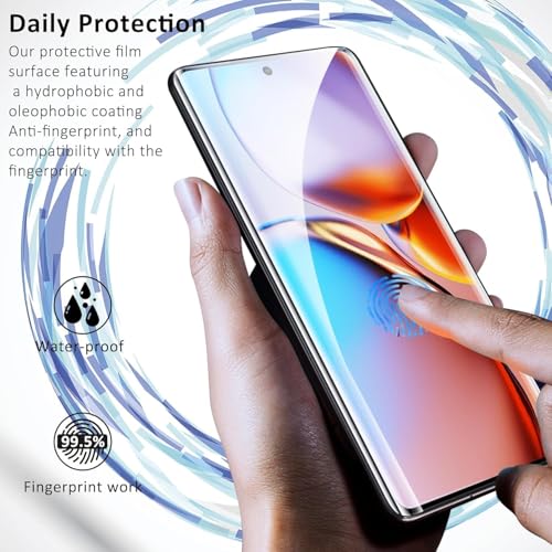 Image of BLACKSHEEP Matte Screen Protector for iQOO 12 Pack of 1 Membrane Case Friendly Full Edge to Edge Screen Coverage & Installation Kit