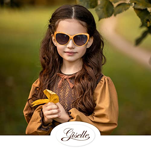 Image of Giselle Kids AGE 6-14 Rhinestone Cat Eye Sunglasses