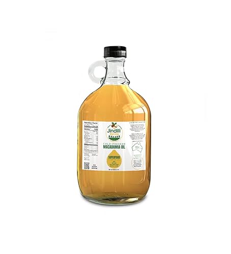 Miniatura 8 de Jindilli Farms Aceite de cocina de nuez de macadamia, aceite puro australiano prensado en frío, sin refinar, natural, alto punto de humo para freír,