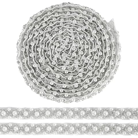 Qililandiy Pearl Beaded Trim Cover