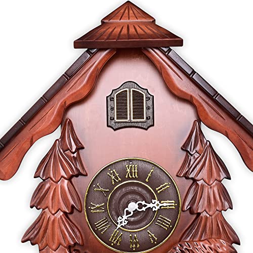 Kendal Cuckoo Clock Vintage Wall Clock Handcrafted Wood Cuckoo Clock Mx317 #TOP7