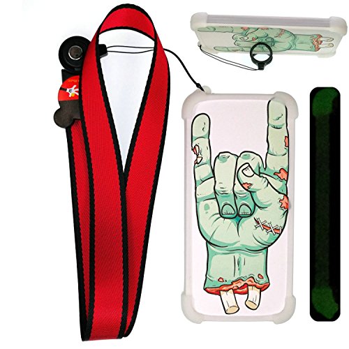 Funda para LG Optimus L9 II D605 Funda Silicone Border + Placa Dura de la PC Stand Carcasa Case Cover La Noche Brilla SZ