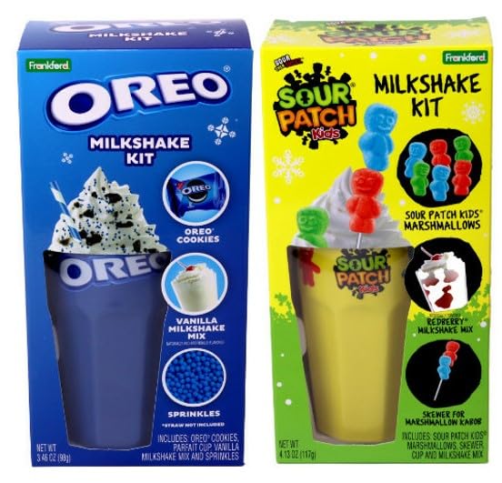 Oreo Cookie Milkshake Gift Set & Sour Patch Milkshake Gift