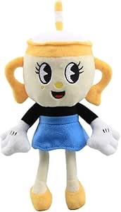 uiuoutoy Cuphead & Mugman Plush Soft Toys Devil Boss Ghost Mecup and ...