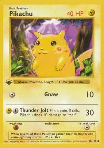 Miniatura 1 de Pokemon - Pikachu (58102) - Juego de base