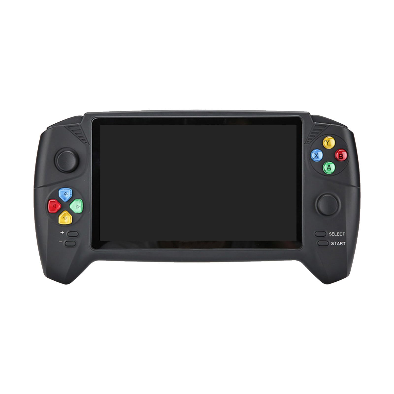 Joystick - Consola de juegos retro, dispositivo de mano de 7 pulgadas, pantalla grande, tarjeta de memoria recargable, expansión de tarjeta de memoria doble, consola retro, pantalla grande, accesorios